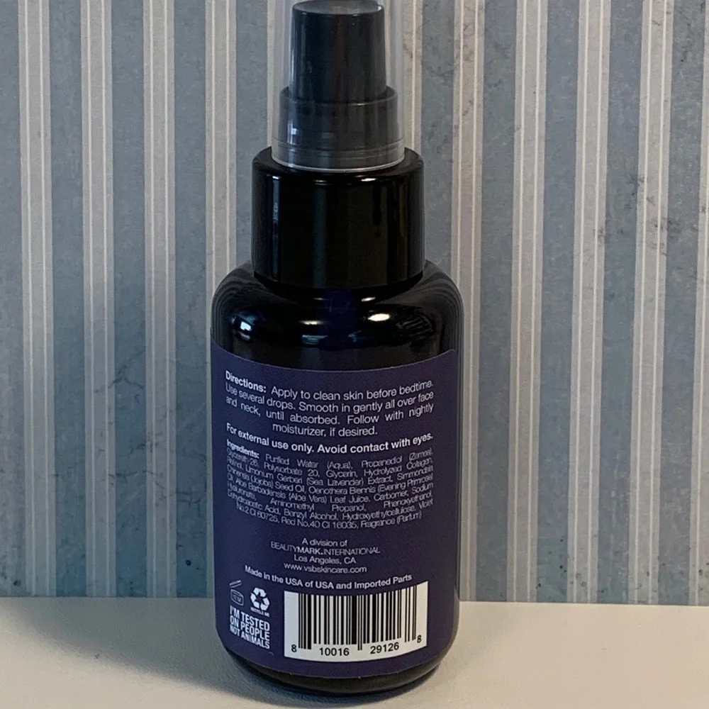 Vitamins and Sea beauty Night Concentrate Serum Sea Lavender Jojoba
